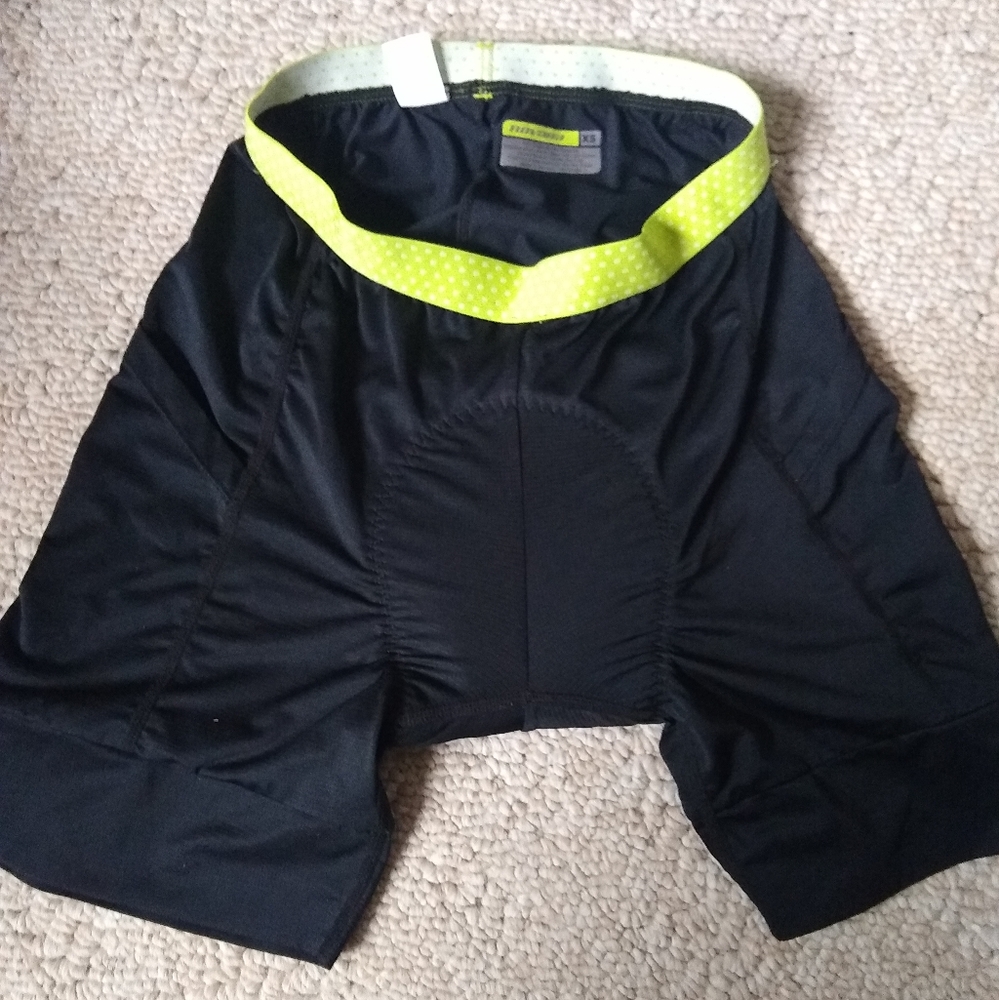 Black padded bike shorts XS Novara
